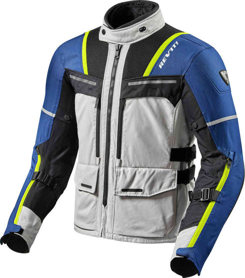 Geaca Moto REVIT Offtrack Gray/Blue